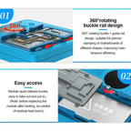 Mobile Phone Motherboard Smart Repair Heating Platform Kit Support IP7G-16PM/Android Universal, SUNSHINE SS-T12B 13 In 1, SUNSHINE SS-T12B 9 In 1