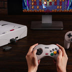 For Saturn 8BitDo Bluetooth Receiver Game Console PC Universal Wireless Joystick Adapter, For Saturn