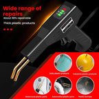 Rechargeable Car Bumper Plastic Repair Welding Machine, Black, Black+200 Welding Nails, Black+400 Welding Nails, Black+800 Welding Nails, Black+1200 Welding Nails