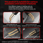 Rechargeable Car Bumper Plastic Repair Welding Machine, Black, Black+200 Welding Nails, Black+400 Welding Nails, Black+800 Welding Nails, Black+1200 Welding Nails