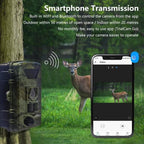 Ultra-clear 8K Video 60MP Photo Wifi Hunting Camera, PR803W