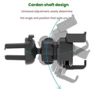 Car Air Conditioning Outlet Aromatherapy Gravity Mobile Phone Holder