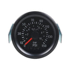 Car Modification Instrument Dual Scale Direct Sensor Oil Pressure Gauge