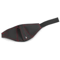 Car Seat Safety Belt Buckle Racing Car Seat Belt Limiter Guard, Leather Red Line, Leather Blue Line, Leather Black Line, Fleece Red, Fleece Black