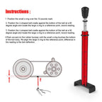 Motorcycle Belt Tension Test Tool For Belt Replacement / Adjustment Or Wheel Repair