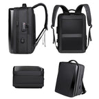OUMANTU 966 Large-Capacity Waterproof Three-Dimensional Password Lock Laptop Backpack