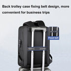 OUMANTU 966 Large-Capacity Waterproof Three-Dimensional Password Lock Laptop Backpack