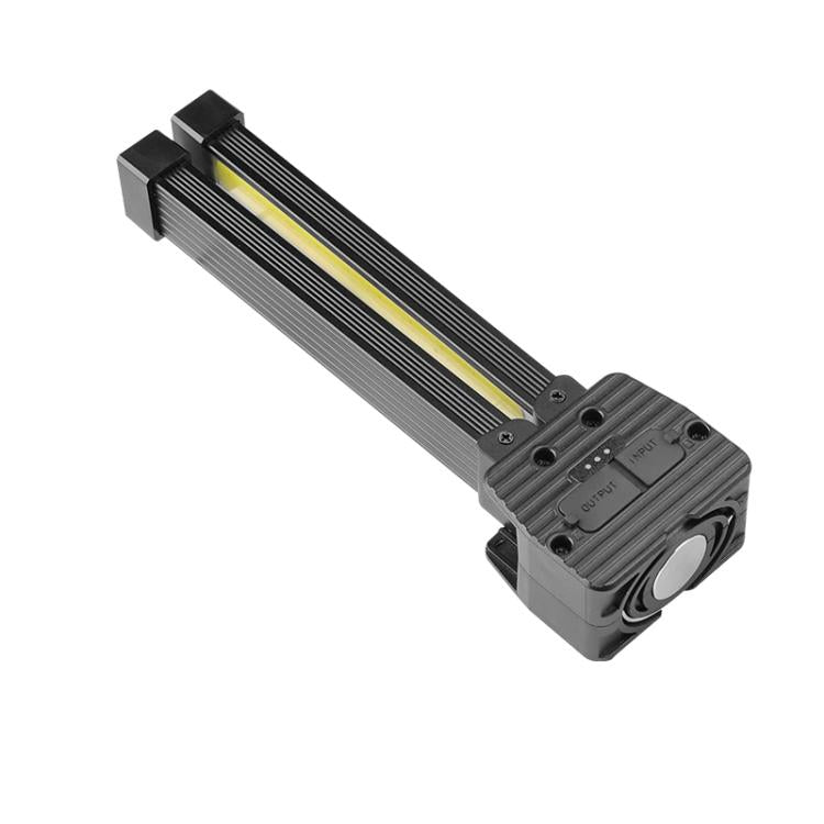 Double-Sided COB 90-Degree Folding Work Light Magnet With Hook Maintenance Light