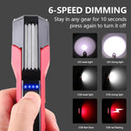 Magnet-Hook COB Rotating Strong Light Emergency Work Light