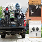 Heavy-Duty Pickup Truck Tailgate Cargo Net, 60x18 inch