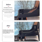 For Jeep Wrangler JL Rear Window Cable Decorative Cover