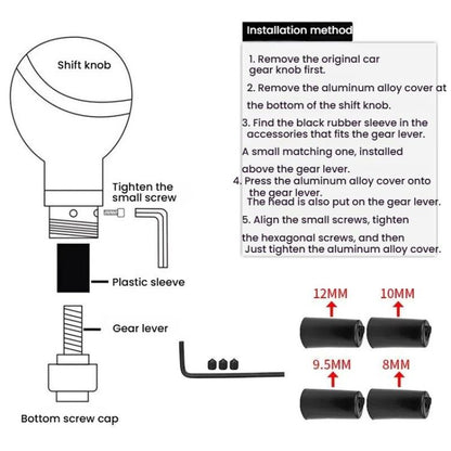 Universal Car Short Cobra Gear Knob Modification