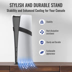 For PS5 / PS5 Slim / PS5 Pro Game Console Desktop Vertical Stand Non-Slip Base
