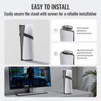 For PS5 / PS5 Slim / PS5 Pro Game Console Desktop Vertical Stand Non-Slip Base