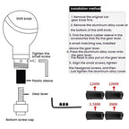 Wolf Head Detachable Car Manual Gear Lever Modification