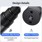 aMagisn 1.2m Carbon Fiber Invisible Selfie Stick for DJI, Insta360, GoPro and Other Action Cameras, AM23