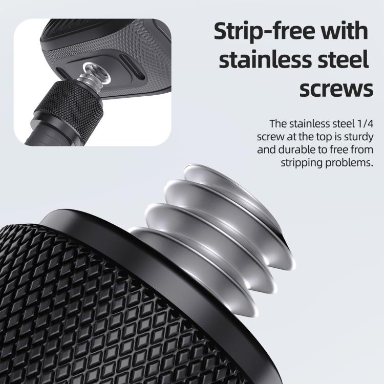 aMagisn 1.2m Carbon Fiber Invisible Selfie Stick for DJI, Insta360, GoPro and Other Action Cameras, AM23