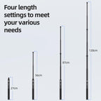 aMagisn 1.2m Carbon Fiber Invisible Selfie Stick for DJI, Insta360, GoPro and Other Action Cameras, AM23