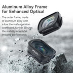 For DJI Pocket 3 aMagisn Magnetic Filter Accessories, 10X Macro Lens, 0.72X Wide Lens