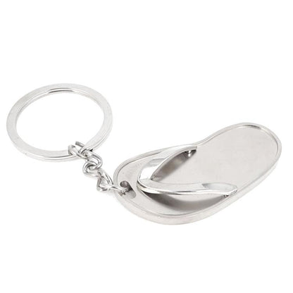 Flip-flops Metal keychain Pendant