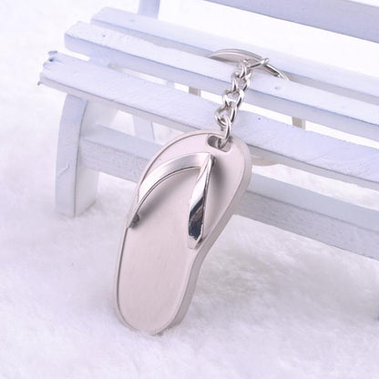 Flip-flops Metal keychain Pendant
