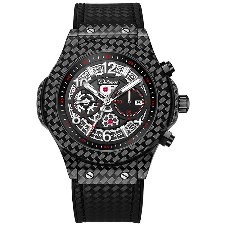 Dulunwe 6067A 30m Waterproof Luminous Automatic Mechanical Watch