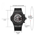 Dulunwe 6067A 30m Waterproof Luminous Automatic Mechanical Watch