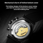 Dulunwe 6067A 30m Waterproof Luminous Automatic Mechanical Watch