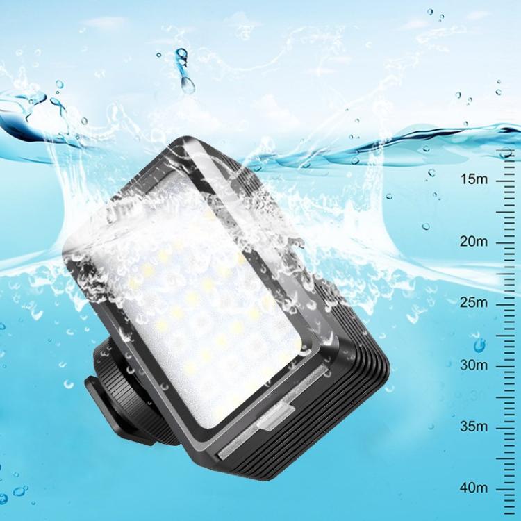 40 LEDs Fill Light 40m Waterproof Depth for Sports Cameras, SL-105RGB