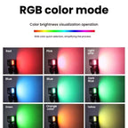 40 LEDs Fill Light 40m Waterproof Depth for Sports Cameras, SL-105RGB