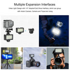 48 LEDs Dual-color 40m Diving Waterproof Fill Light Camera Video Photo Studio Light, SL-104