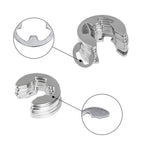 M1.5-M10 304 Stainless Steel E-Type Open Retaining Ring Kit, E-Type Open Retaining Ring Kit