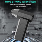 90000RPM 41m/s Mini Brushless Motor Turbo Jet Fan With Magnetic Suction Nozzle, 90000RPM 41m/s