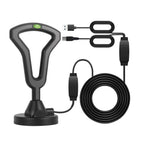 Digital TV Antenna Indoor Outdoor Signal Receiver DVB-T2 Terrestrial Wave TV Antenna, 5M DVB-T2