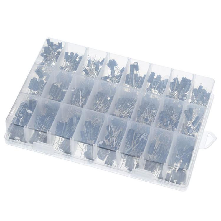 0.1uF-1000uF 24 Specifications Electrolytic Capacitor Kits, Electrolytic Capacitor Kits
