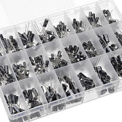 0.1uF-1000uF 24 Specifications Electrolytic Capacitor Kits, Electrolytic Capacitor Kits