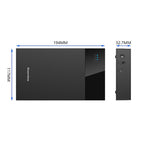 Blueendless MR35TC 3.5-inch USB3.0 2.5/3.5-inch SATA Mobile Hard Disk Box, Type-C US Plug, Type-C EU Plug, Type-C UK Plug, Type-C AU Plug
