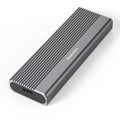 Blueendless 2818SN M.2 Nvme / Sata Dual-protocol Mobile Hard Disk Box, with Type-C to USB-A Cable, with 2-in-1 Cable