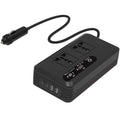 Gurxun Dual Digital Display Car Inverter With 2 USB+2 Type-C Ports, Universal Plug 220V, Universal Plug 110V, Brazil Plug 220V, Brazil Plug 110V, US Plug 110V