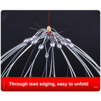 Automatically Retractable Crab Cage Wire Crab Opening And Closing Cage, Diameter 52cm/16 Strands, Diameter 52cm/20 Strands, Diameter 62cm/20 Strands, Diameter 72cm/20 Strands