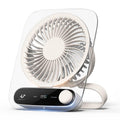 199-speed Desktop wall-mounted Fan With Handle & Light Built-in Aromatherapy Cotton