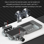 Cell Phone Screen Separator Heatless Screen Removal Tool Suction Cup Up Screen Remover, QP-2 Screen Separator