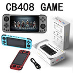 CB408 4.7-inch Touch Screen Handheld Game Console Supports WiFi Android 11 +Linux System, 64G, 128G