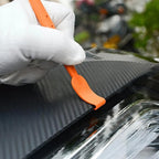 Car Wrap Trimming Edge Tinting Tool Solar Film With Magnetic Squeegee Scraper Kit, 7pcs /Set