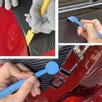 Car Wrap Trimming Edge Tinting Tool Solar Film With Magnetic Squeegee Scraper Kit, 7pcs /Set