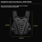 SULAITE Motocross Armor Vest Motorcycle Rider Chest Protection Equipment Racing Anti-Fall Armor Protector, Uniform