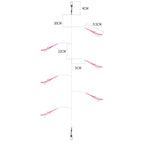 Luminous Bionic Hairtail String Hook Anti-bite Spanish Mackerel Fishing Set