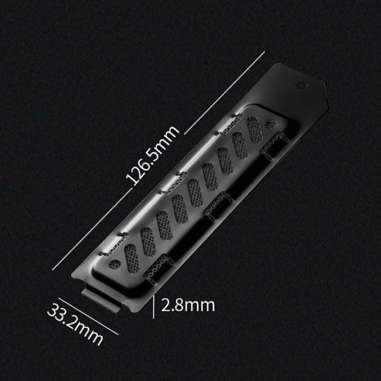 For PS5 Slim / PS5 Pro M.2 SSD Heatsink Dust Cover Expansion Slot Radiator, Heatsink Dust Cover Black, Heatsink Dust Cover Silver, Heatsink Dust Cover Green