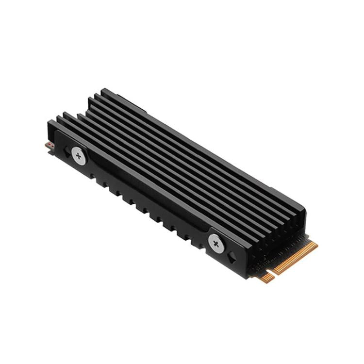 FinalCool M.2 2280 NVME SSD Radiator Aluminum Heat Sink for Desktop PC PS5, M.2 2280 Black, M.2 2280 Silver, M.2 2280 Red