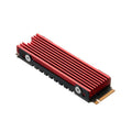 FinalCool M.2 2280 NVME SSD Radiator Aluminum Heat Sink for Desktop PC PS5, M.2 2280 Red, M.2 2280 Black, M.2 2280 Silver